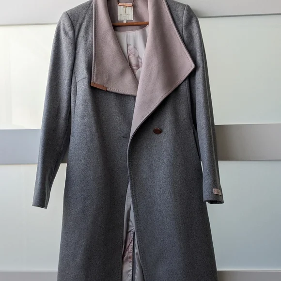 Ted Baker Roses Coat Size 1 - Picture 7 of 7